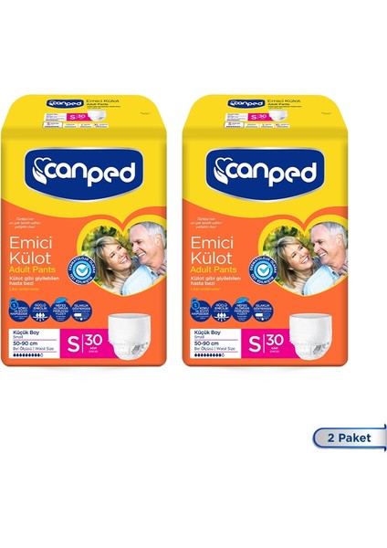 Emici Külot Small Hasta Bezi (30X2=60 Adet