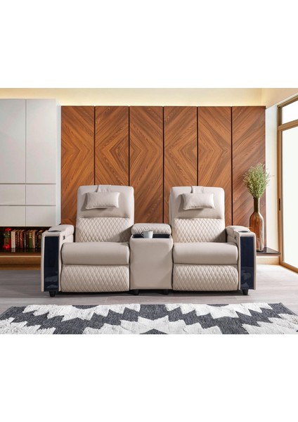 Anika Ikili Sinema Koltuğu | Rehome Ikili Koltuk | 205 x 97 x 105 cm