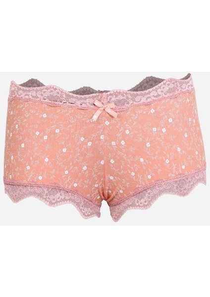 Kadın Pamuklu 2li Boxer Somon 40280 fiyatları