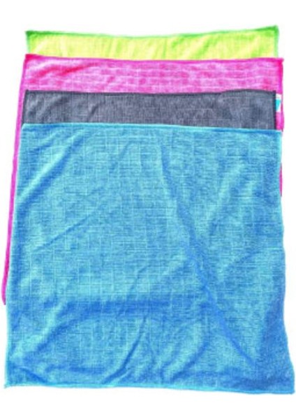 Kareli Temizlik Bezi Asorti 320 gr 40 x 40 cm STK294-961