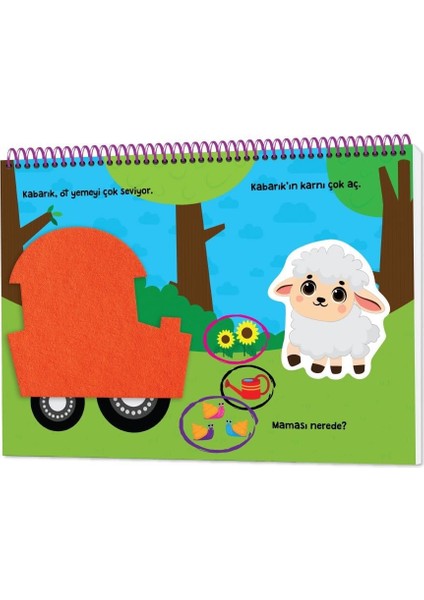 Ilk Cırt Cırtlı Keçeli Etkinlik Kitabım - Yemek Sevdiren Kitap (6-16 Ay) fiyatları