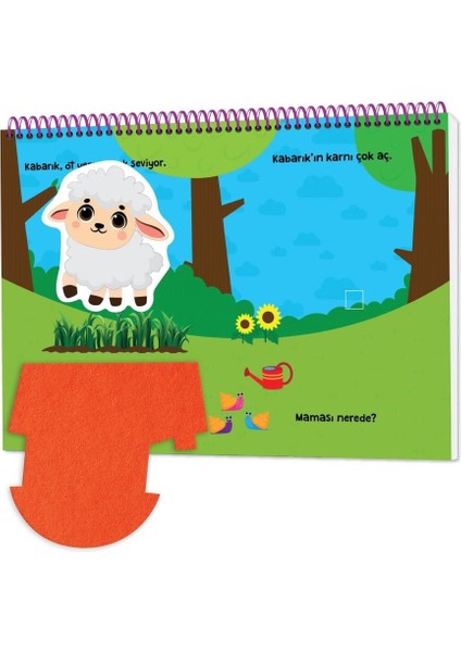 Ilk Cırt Cırtlı Keçeli Etkinlik Kitabım - Yemek Sevdiren Kitap (6-16 Ay) modelleri