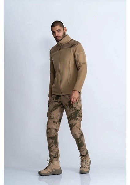 Bikatex Taktik Dik Yaka Erkek Polar Mont - 321
