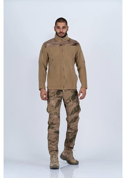 Bikatex Taktik Dik Yaka Erkek Polar Mont - 321 modelleri