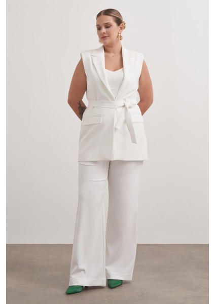 Astarlı Kuşaklı Uzun Yelek fırsatları