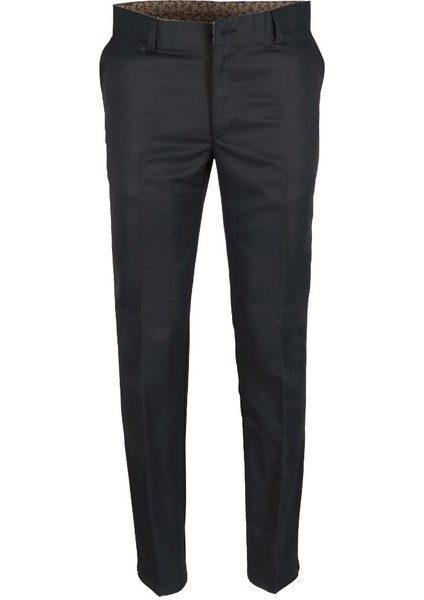 Erkek Keten Pantolon Klasik Normal Kesim RAR01158