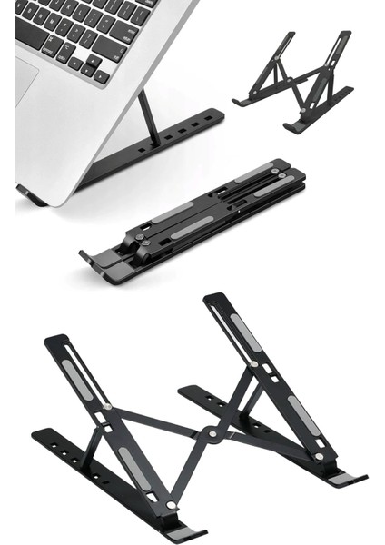 7 Kademeli Laptop Standı Matebook / Macbook / Tablet Notebook Tutucu Standlı Ayarlanabilir Altlık fiyatları