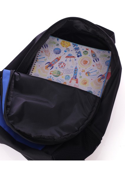 nil-06 Unisex Çok Gözlü Geniş Hacimli Terletmeyen Ortopedik Sırt Destekli Lise Ortaokul İlkokul Okul Çantası modelleri