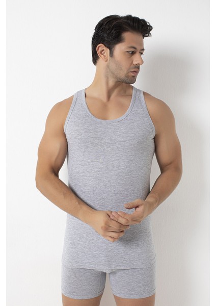 Erkek Beyaz Renk Mevsimlik Atlet 6'lı Pakette Özel Kutusunda