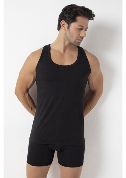 Erkek Beyaz Renk Mevsimlik Atlet 6'lı Pakette Özel Kutusunda