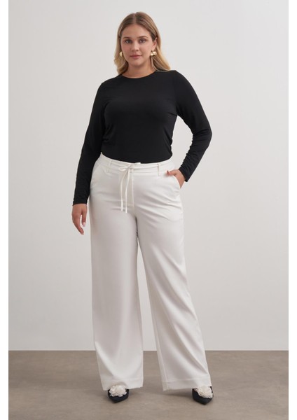 Beli Lastikli Geniş Paça Pantolon fiyatları