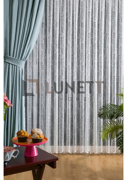 Kullanıma Hazır Mint Rengi Pilesiz Ekstraforlu Düz Dikim Fon Perde Tek Kanat 9244 fırsatları