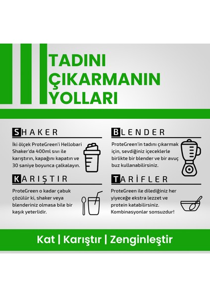 Formula Prote green | Vegan | Bezelye Proteini - Vitamin Mineral | Kurabiye Aromalı | 28 Porsiyon indirimleri
