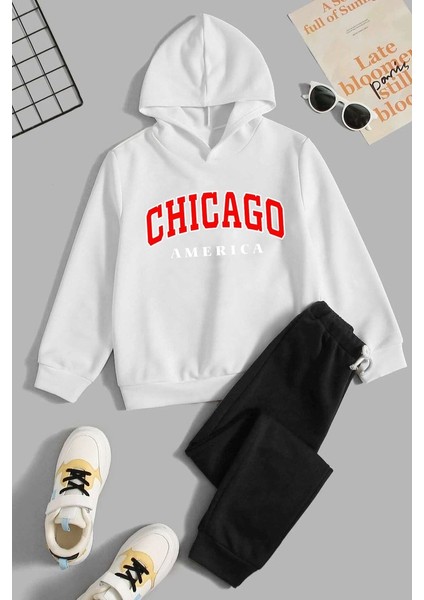 Uygun Tarz Çocuk Chiago Eşofman Takımı