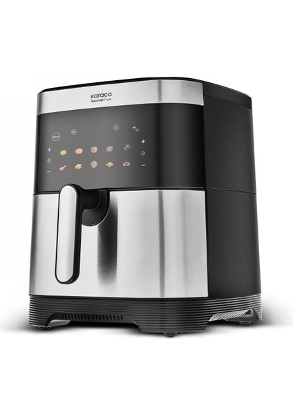 9L Aile Boyu Kapasiteli Inox Airfryer, 10 Farklı Pişirme Fonksiyonlu - Dijital Hayalet Ekran, Onerous Hassas Tartı Hediye fiyatları