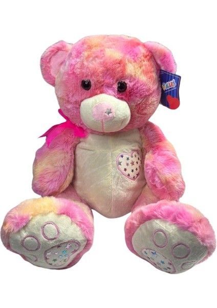 Peluş Ayı Oturan 35 cm 25569 Pembe