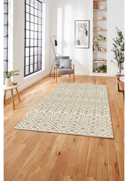 Baskılı Iskandinav Ahlat Model Yıkanabilir Yolluk Mutfak Salon Halısı, Iskandinav-41-Bej, modelleri