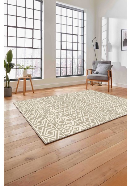 Baskılı Iskandinav Ahlat Model Yıkanabilir Yolluk Mutfak Salon Halısı, Iskandinav-41-Bej, fırsatları