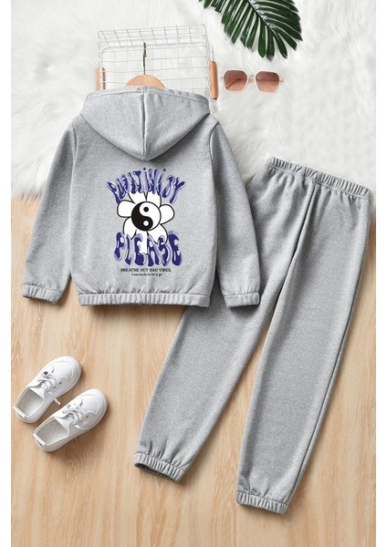 Uygun Tarz Çocuk Positivity Eşofman Takımı