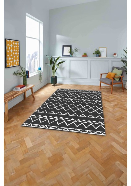 Dijital Baskılı Iskandinav Modelli Yıkanabilir Yolluk Mutfak Salon Halısı, Iskandinav-39-Gri, fiyatları