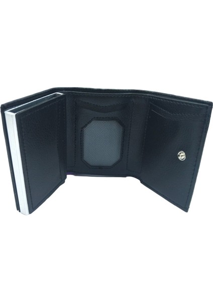 Erkek Mekanizmalı Siyah Cüzdan indirimleri