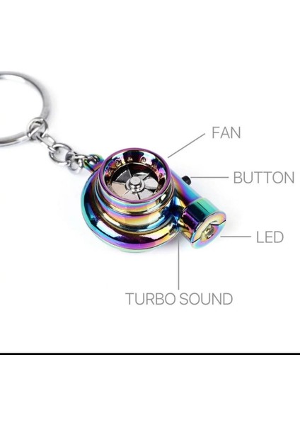 Oto Turbo Tasarımlı Özel Düğmeli LED Işıklı ve Sesli fiyatları