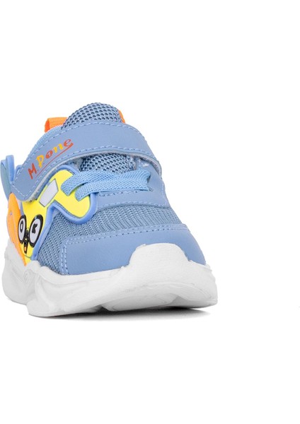 M.p 251-3435BB Bebe Erkek Çocuk Yürüyüş Ayakkabısı Mavi