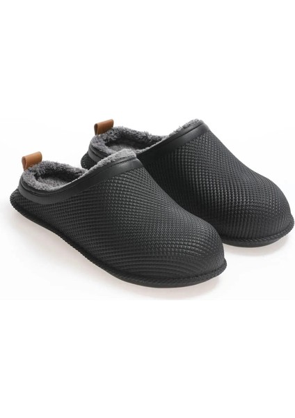 12464 Eva Içi Kürklü Islak Zemin Erkek Kışlık Ev Bahçe Sokak Iş Terliği