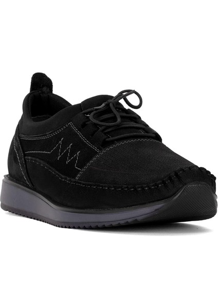 Elit DR69N Erkek Nubuk Deri Casual Ayakkabı Siyah fiyatları