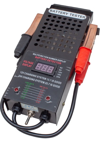 PM-19433 6 Volt - 12 Volt - 125 Amper Profesyonel Dijital Akü Ölçü Test Cihazı