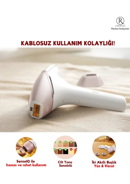 Yüz ve Vücut ve Hassas Bölge, Lumea Lazer Epilasyon Ipl Tüy Alma Cihazı, Çanta Hediyeli, Kablolu/Kablosuz kullanım, Onerous Marka Hassas Tartı Hediye