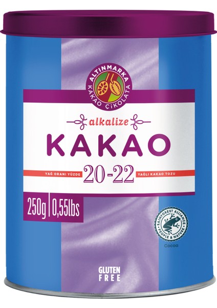 Teneke Kakao Tozu S9 %20-22 Yağ 250 gr