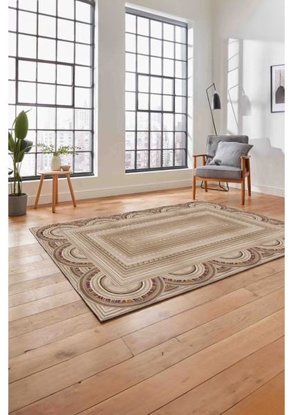 Dijital Baskılı Jüt Kilim Model Yıkanabilir Yolluk Mutfak Salon Halısı, Jüt-28-Bej, modelleri