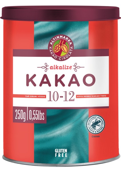 Teneke Kakao Tozu S9 %10-12 Yağ 250 gr