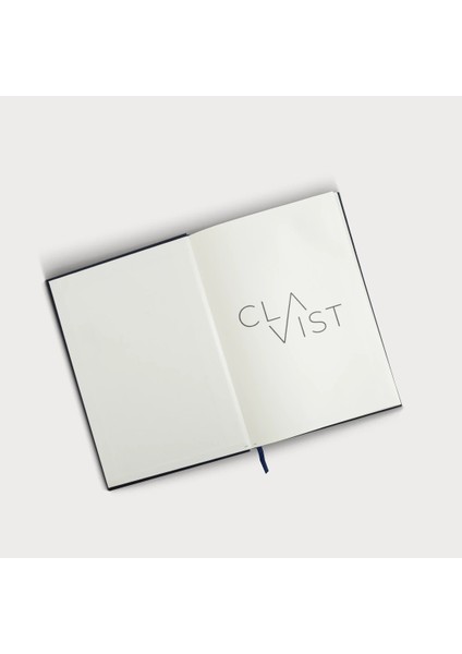Journal - A5 Leylak Keten Cilt Bezli Çizgisiz Düz Defter