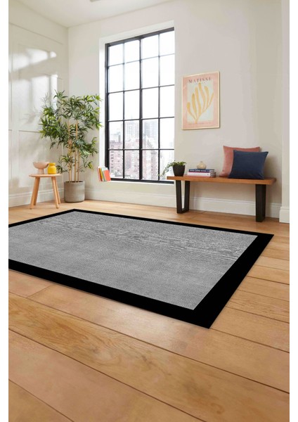 Dijital Baskılı Jüt Sade Model Yıkanabilir Yolluk Mutfak Salon Halısı, Jüt-21-Gri, indirimleri