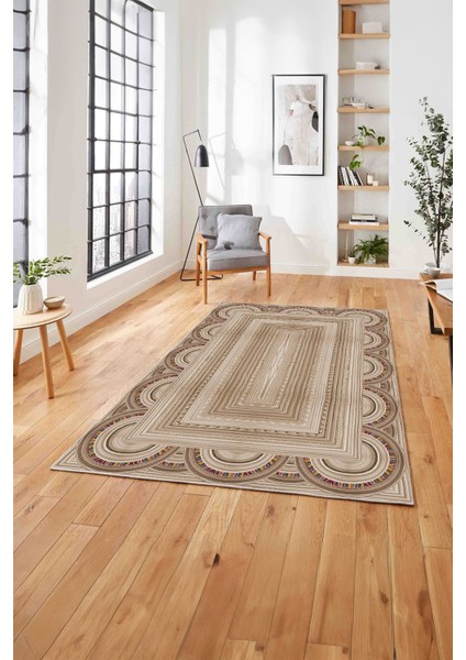 Dijital Baskılı Jüt Kilim Model Yıkanabilir Yolluk Mutfak Salon Halısı, Jüt-28-Bej, fiyatları