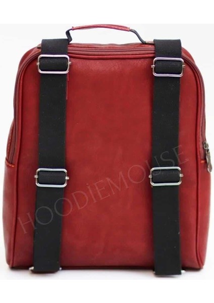 Karga Figürlü Unisex Canta Hem Sırt Hem Capraz Hem Elde Etnik Bohem Style - Bordo modelleri