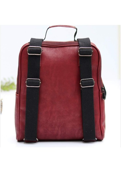 Sade Desen Unisex Canta Hem Sırt Hem Capraz Hem Elde Etnik Bohem Style - Bordo fırsatları