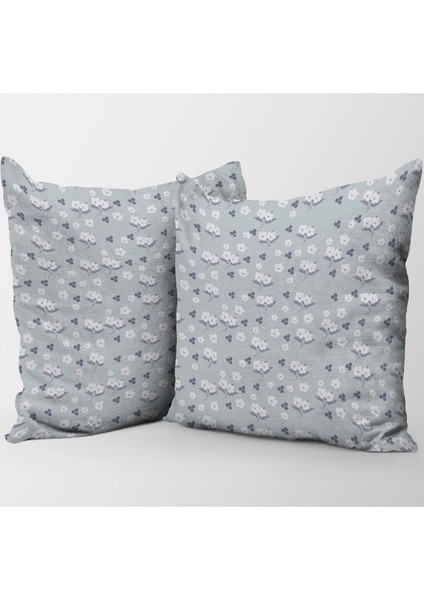 Çiçek Desenli Dijital Baskılı Şifon Saten Kumaş / En 1,50 cm - Elbise , Perde ve Kırlent