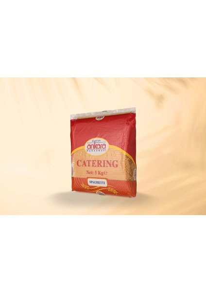 Nuh"Un Ankara Spaghettı Makarna 5 Kg