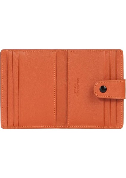 Unisex Hakiki Deri Küçük Boy Kartlık - 2513 - Kiremit fiyatları