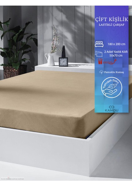 x amantha Premıum Battal Boy Çift Kişilik Ranforce Lastikli Çarşaf ( Yastık Kılıfı )