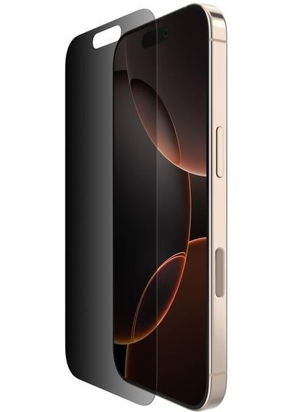 OVA169HQ iPhone 16 Pro Uyumlu Privacy Ekran Koruyucu