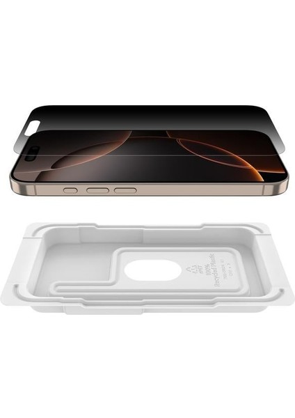 OVA169HQ iPhone 16 Pro Uyumlu Privacy Ekran Koruyucu fiyatları