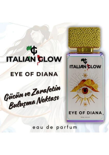İtalianglow Eye Of Diana Unisex Premium Parfüm 100ml Edp