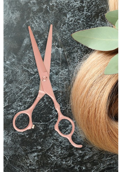 Profesyonel Kuaför Berber Makası Düz Uçlu 6.5 Inç Saç Kesim Makası Hair Style XLQ504A