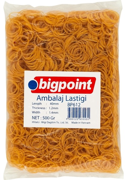 Mini Ambalaj Lastiği 500 Gram %100 Kauçuk 2'li Paket