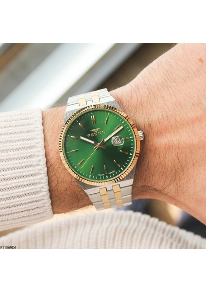 F11569D6 Çelik Kordonlu Erkek Kol Saati modelleri