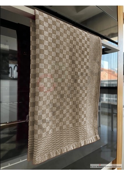 4 Adet 40 x 60 cm Ekose Desen, Alman Peçetesi, Mutfak Havlusu, Kurulama Havlusu, Mutfak Havlusu